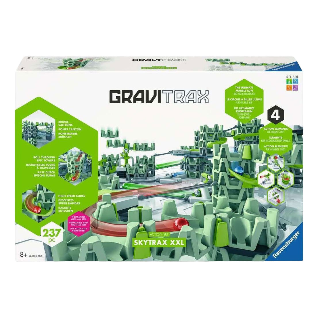 Ravensburger gravitrax base action-set skytrax xxl