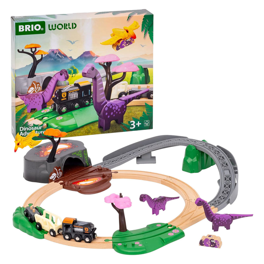 Ravensburger brio treinset dino avonturen set - 21dlg.