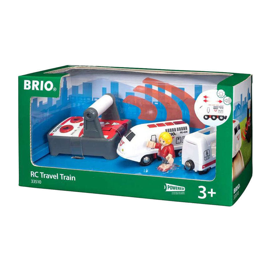 Brio rc bestuurbare locomotief met licht en geluid
