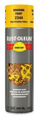 Rust-oleum spuitbus veiligheidsgeel markeerverf 500ml