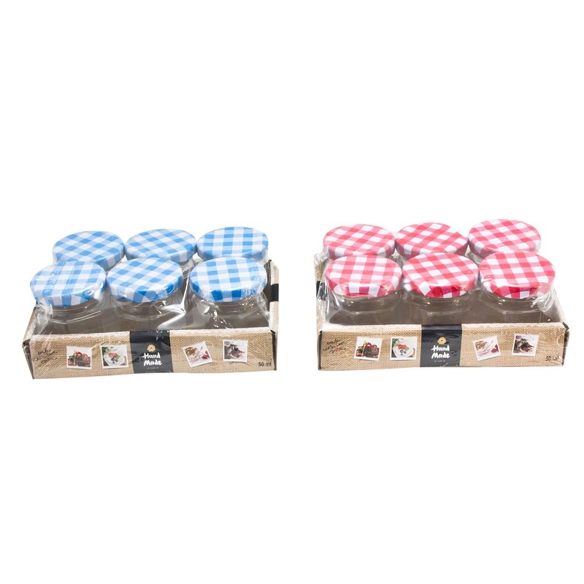 Kitchen tools jampot weckglas 50ml 4,8x5cm pak a 6 st.