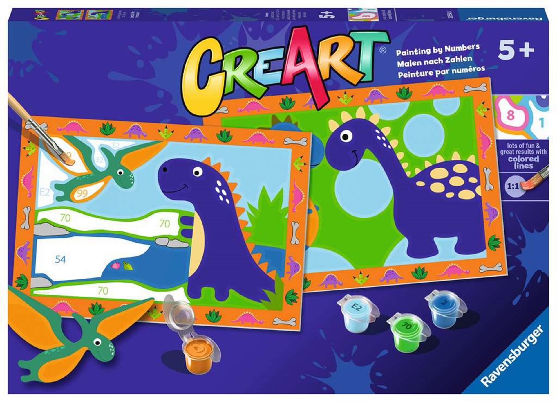 Ravensburger creart land of the dinosaur