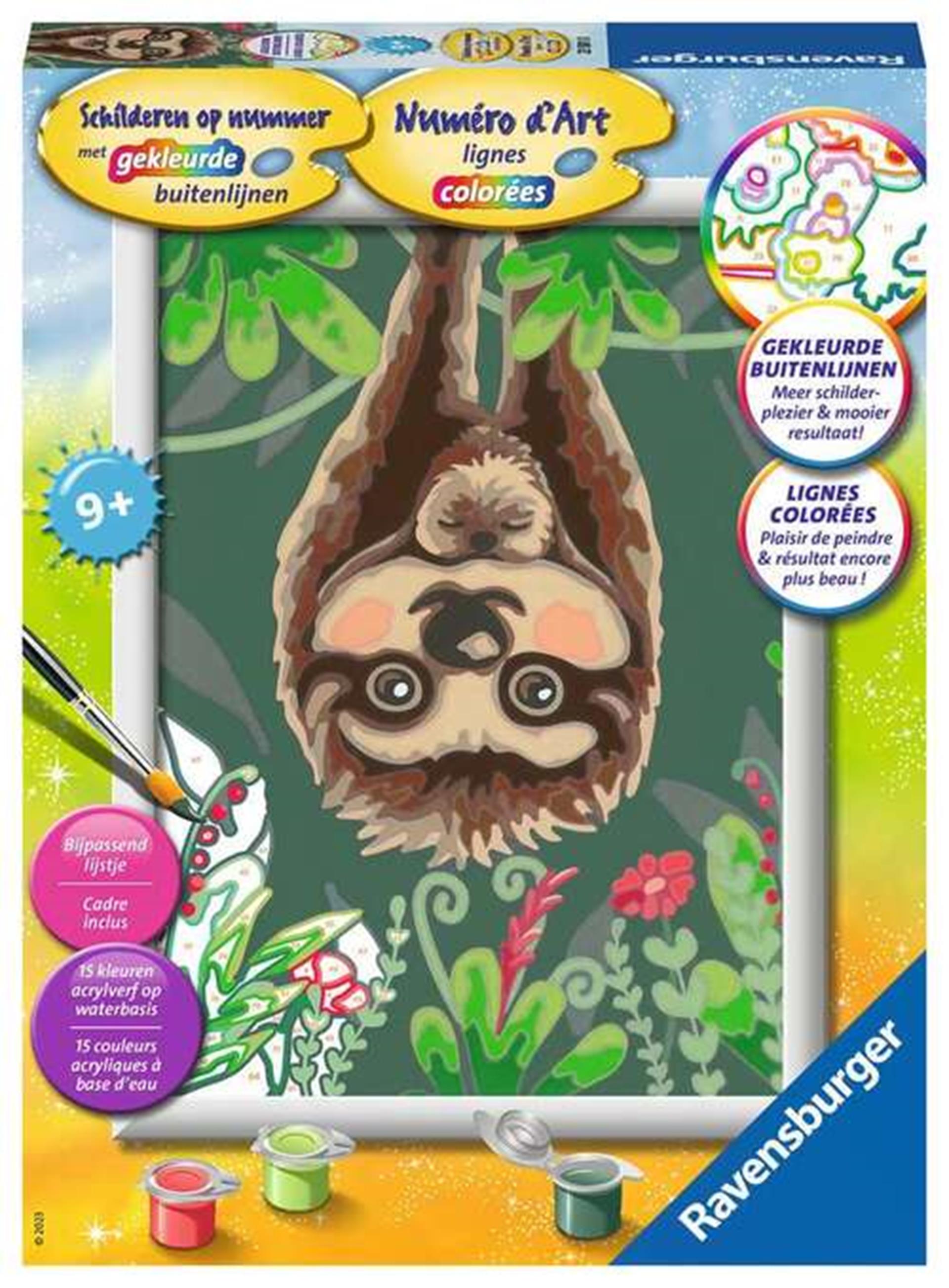 Ravensburger Schilderen op Nummer - Luiaard