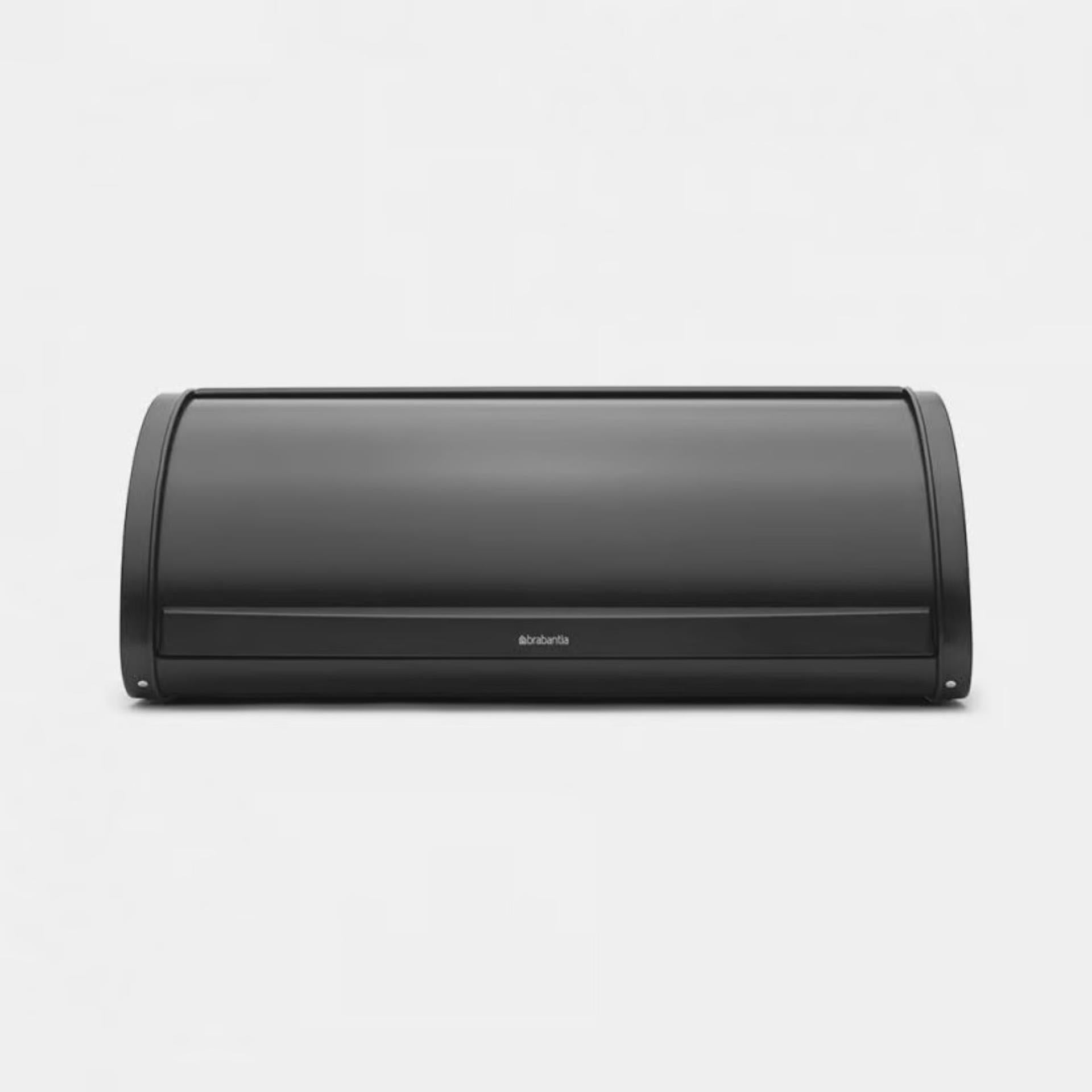 Brabantia broodtrommel met schuifdeksel mat zwart