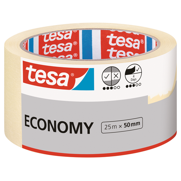 Tesa afplakband 50mm 25 meter