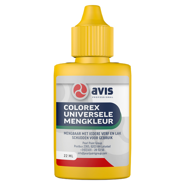 Colorex avis geconcentreerde universele mengkleur 480 geel 22ml