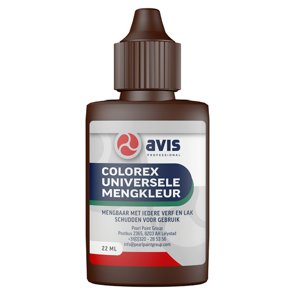 Colorex avis geconcentreerde universele mengkleur 684 bruin 22ml