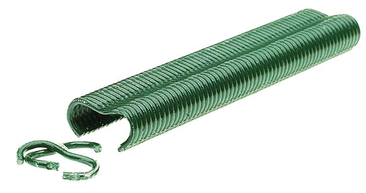 Rapid 1011746 - hogringen groen geplastificeerd (215) vr 22 | 5 stuks