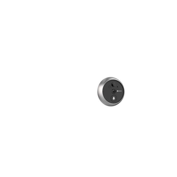 Ezviz 1069342 - dp2 doorviewer with screen cs-dp2-a0-6e2wpfbs | 1 stuks