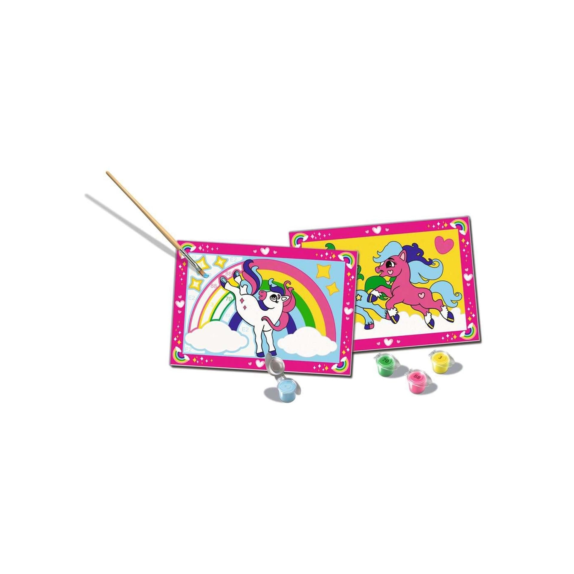 Ravensburger creart schilderen op nummer - eenhoorn