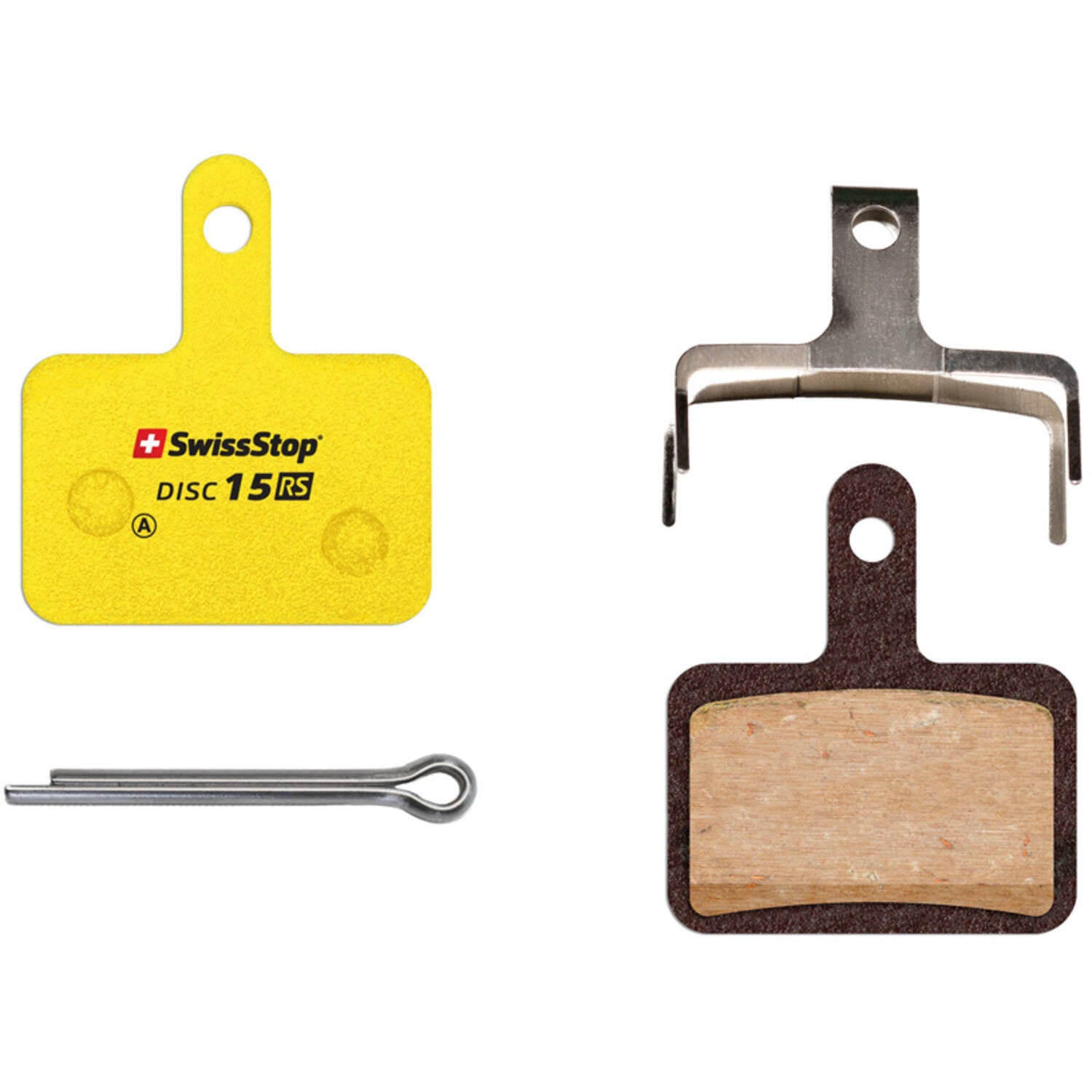 Swissstop - remblokset schijf 15 rs - shimano, trp, tektro, quad