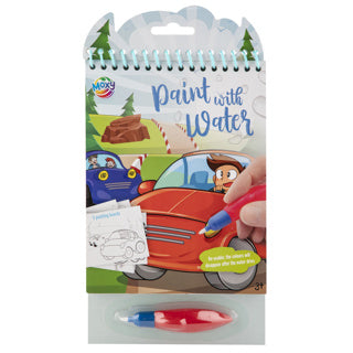 Creative craft group schilderen met water eenhoorn