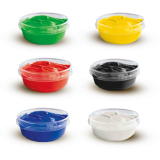 Ses creative ses plakkaatverf kleuren 6 x 45 ml | 2 stuks
