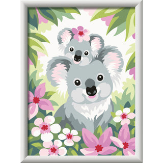 Ravensburger maakt schilderen op een aantal koala's