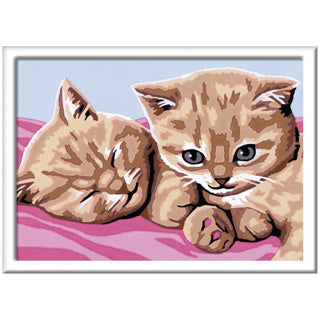 Ravensburger Paint by Number Cat Rabbit Puppy Horse Assorted | 4 pieces