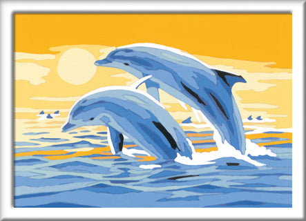 Ravensburger CreArt Paint by Number - Happy Dolphins