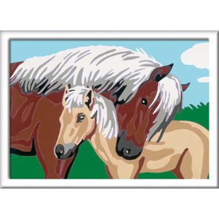 Ravensburger Creart Paint by Number - Mother and Foal