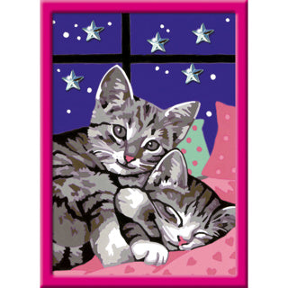 Ravensburger CreArt Sleepy Kitties - Paint by Numbers for Kids