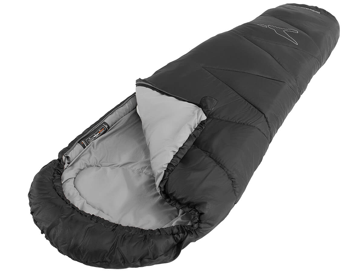 Easy Camp Spreeuw Mummy Zwart Junior