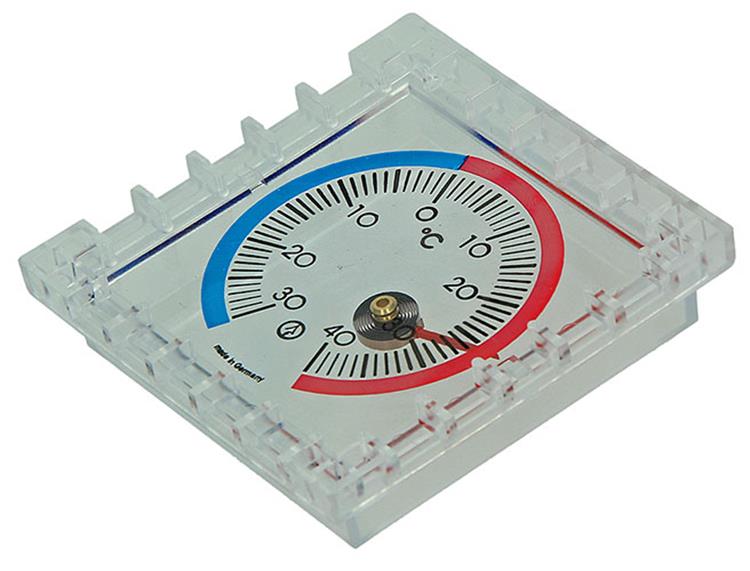 1004983 - vensterthermometer 7x7cm | 2 stuks