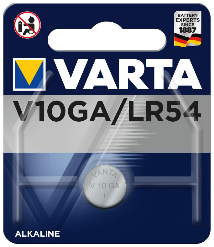 Varta minicell lr54 alkaline v10ga (u)