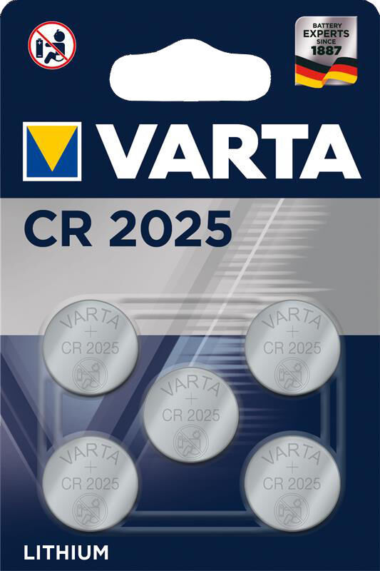 Varta Lithium Coin CR2025