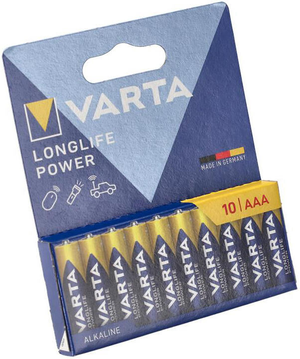 Varta accu longlife power - high energy batt. micro blister pack longlife power