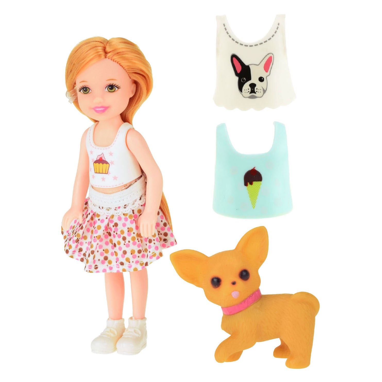 Toi-toys poppen speelset met accessoires