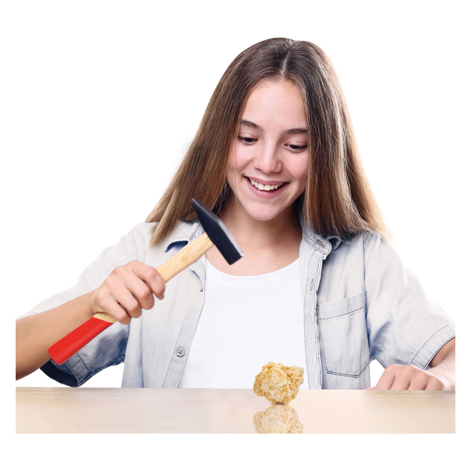 Ontdek geodes breken