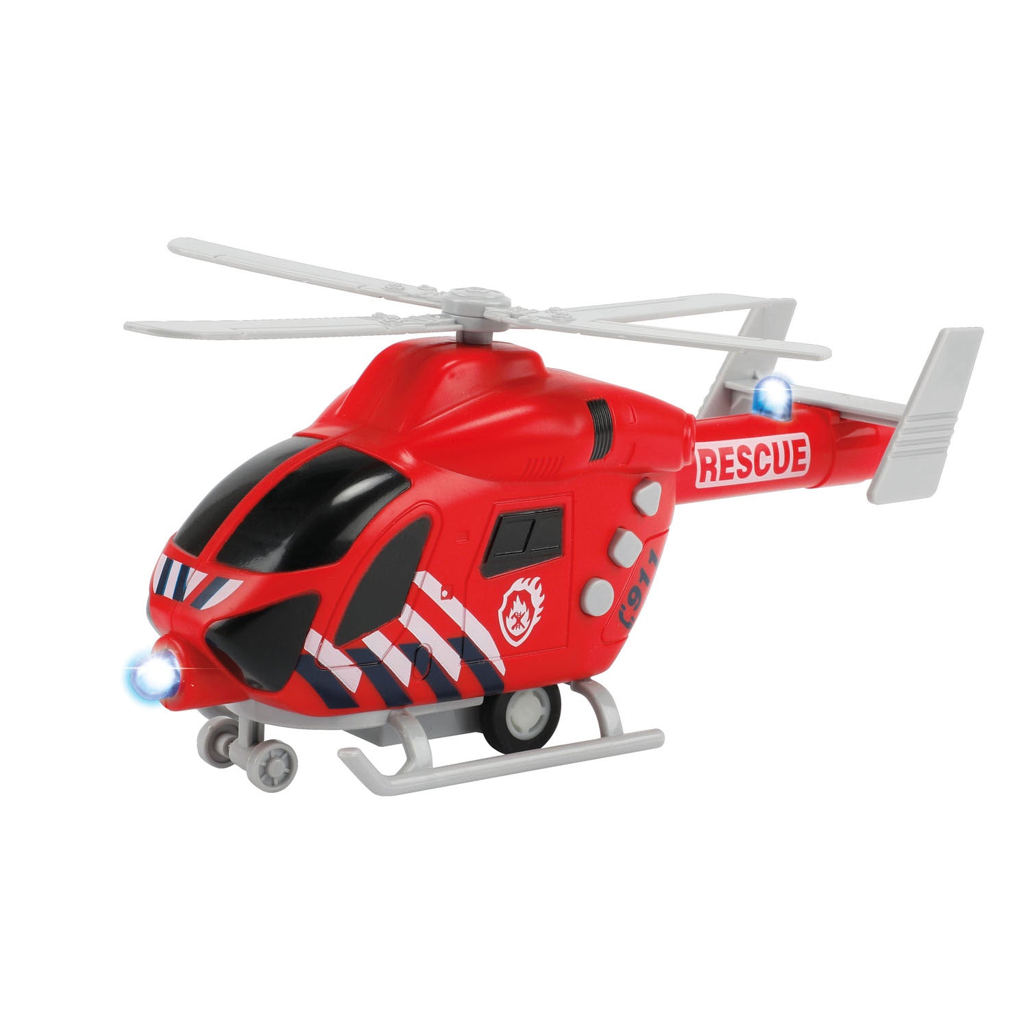 Toi-toys brandweerhelikopter met licht en geluid