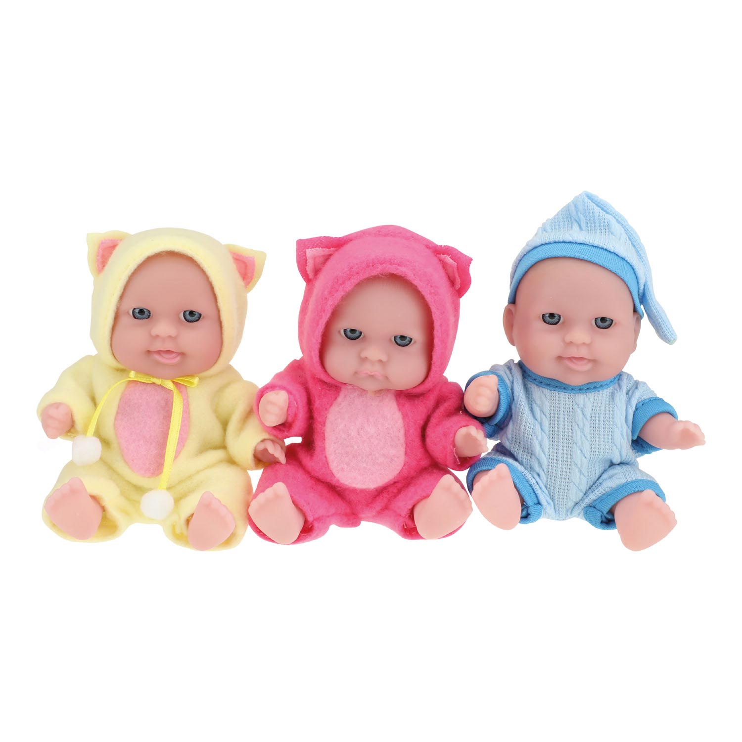 Toi-toys baby beau babypopje met slaapmuts