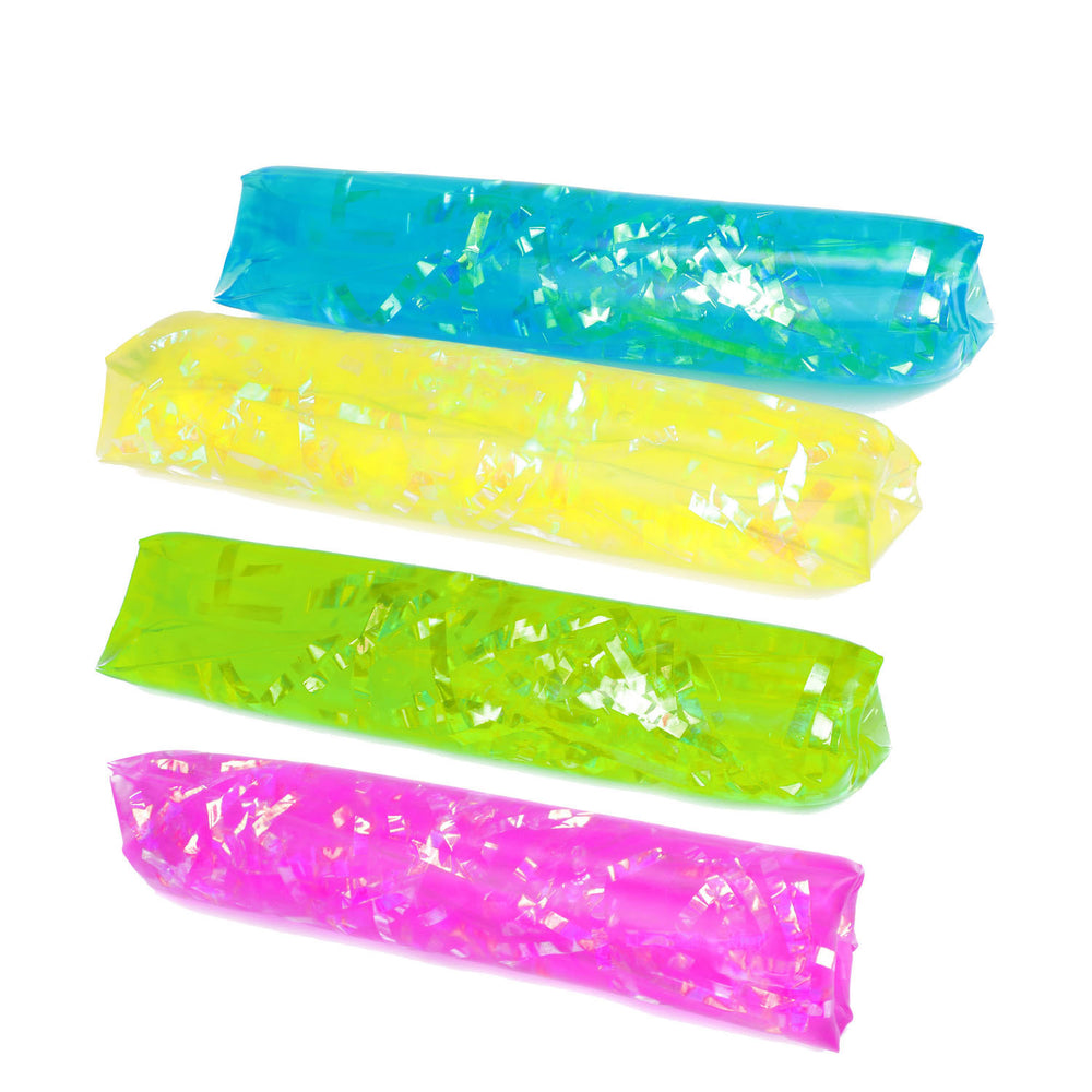 Slang met glitterfolie XXL, 26cm