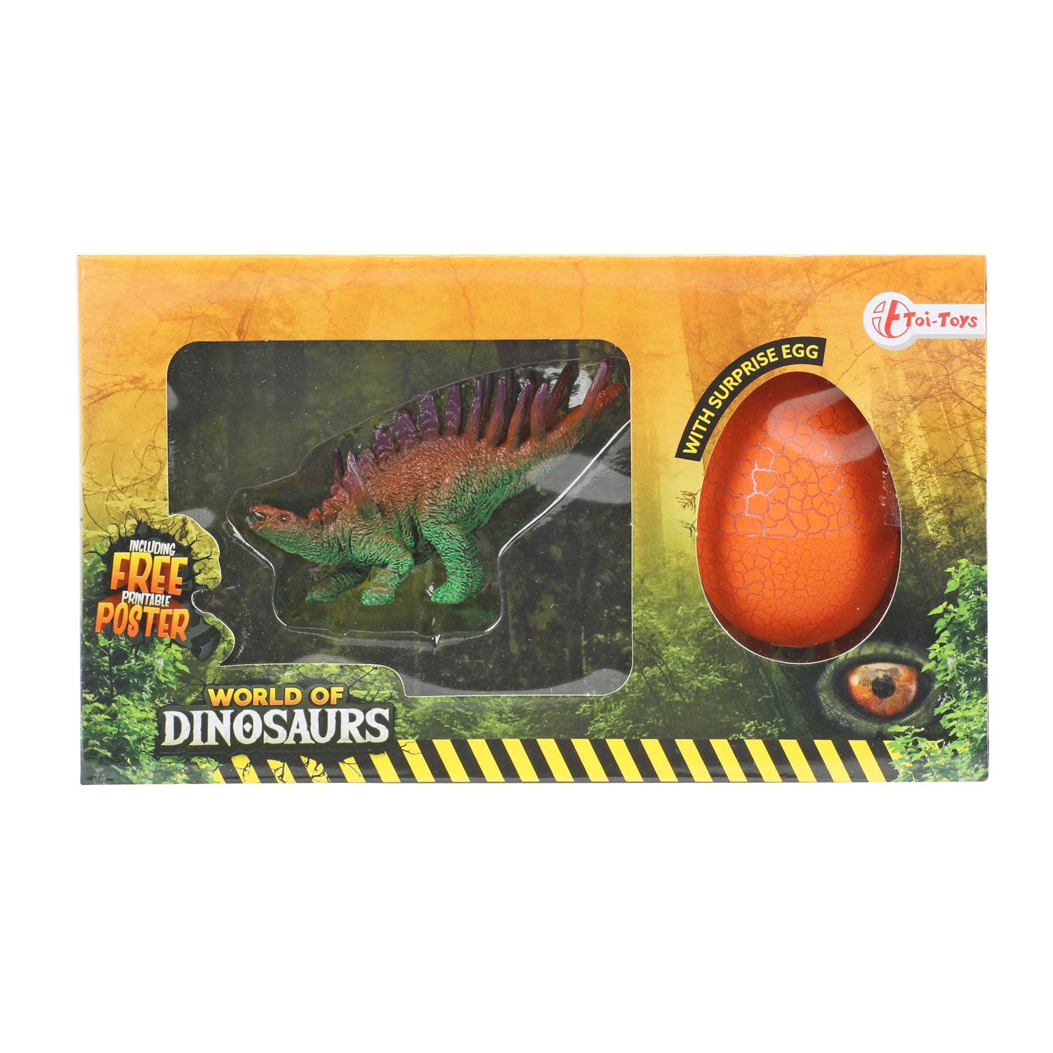 Toi-toys wereld van dinosaurus dino met verrassingsei