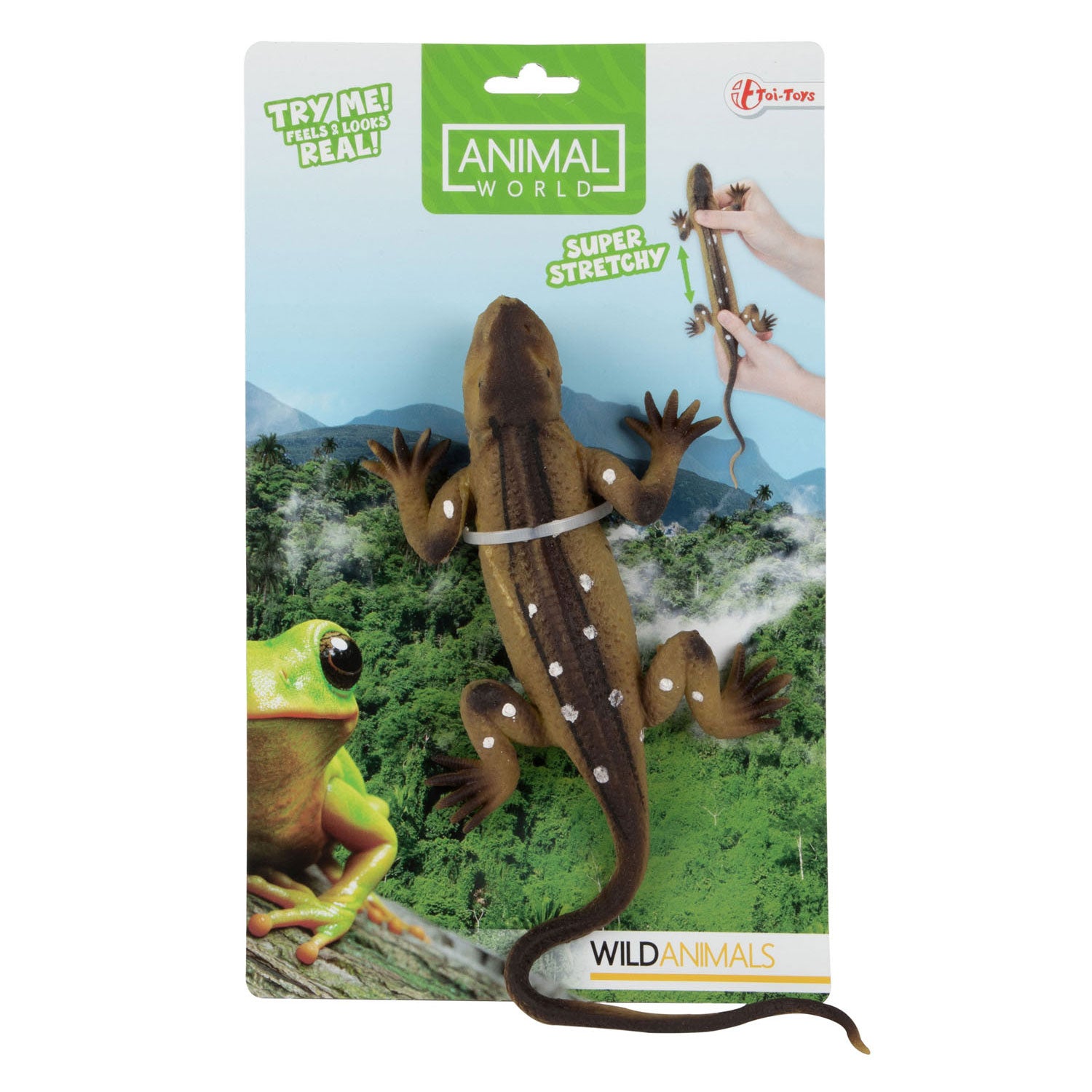 Toi-toys levensecht reptiel super rekbaar