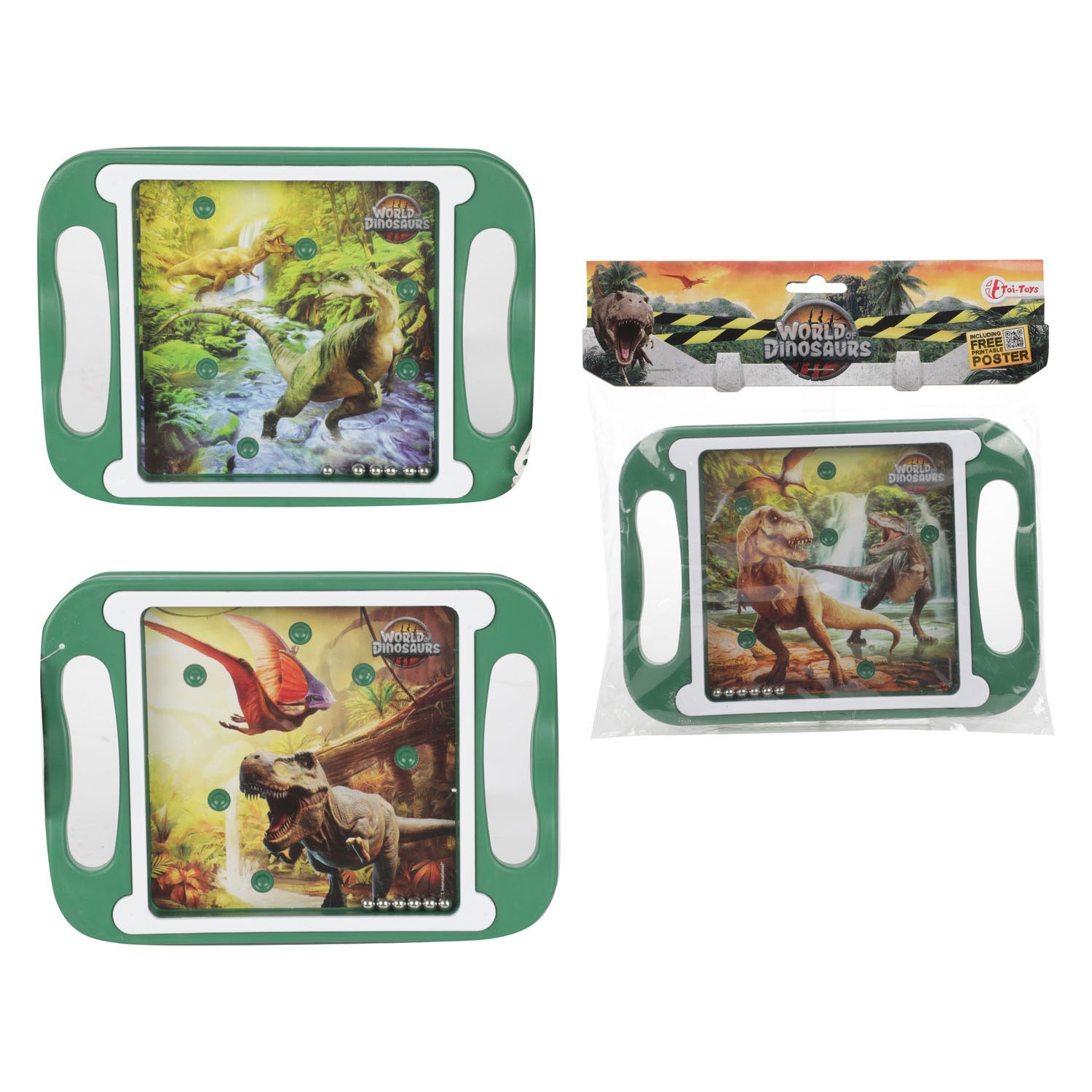 Wereld van dinosaurussen geduldspel