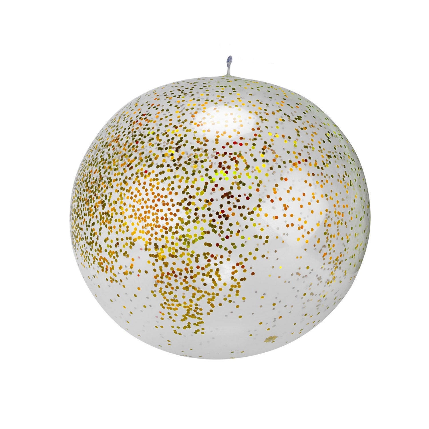 Toi-toys opblaasbare glitterballon, 60cm