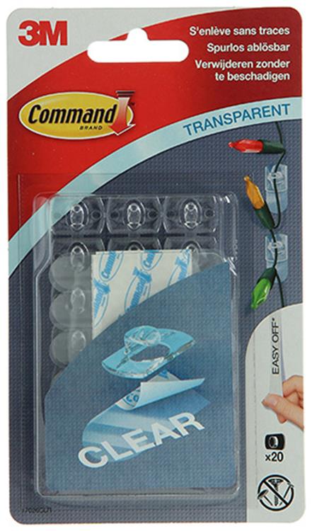 3m 1009236 - command extra kl haakjes | 16 stuks