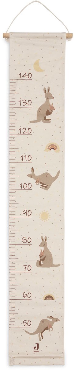 Jollein groeimeter kangaroots - 120 cm