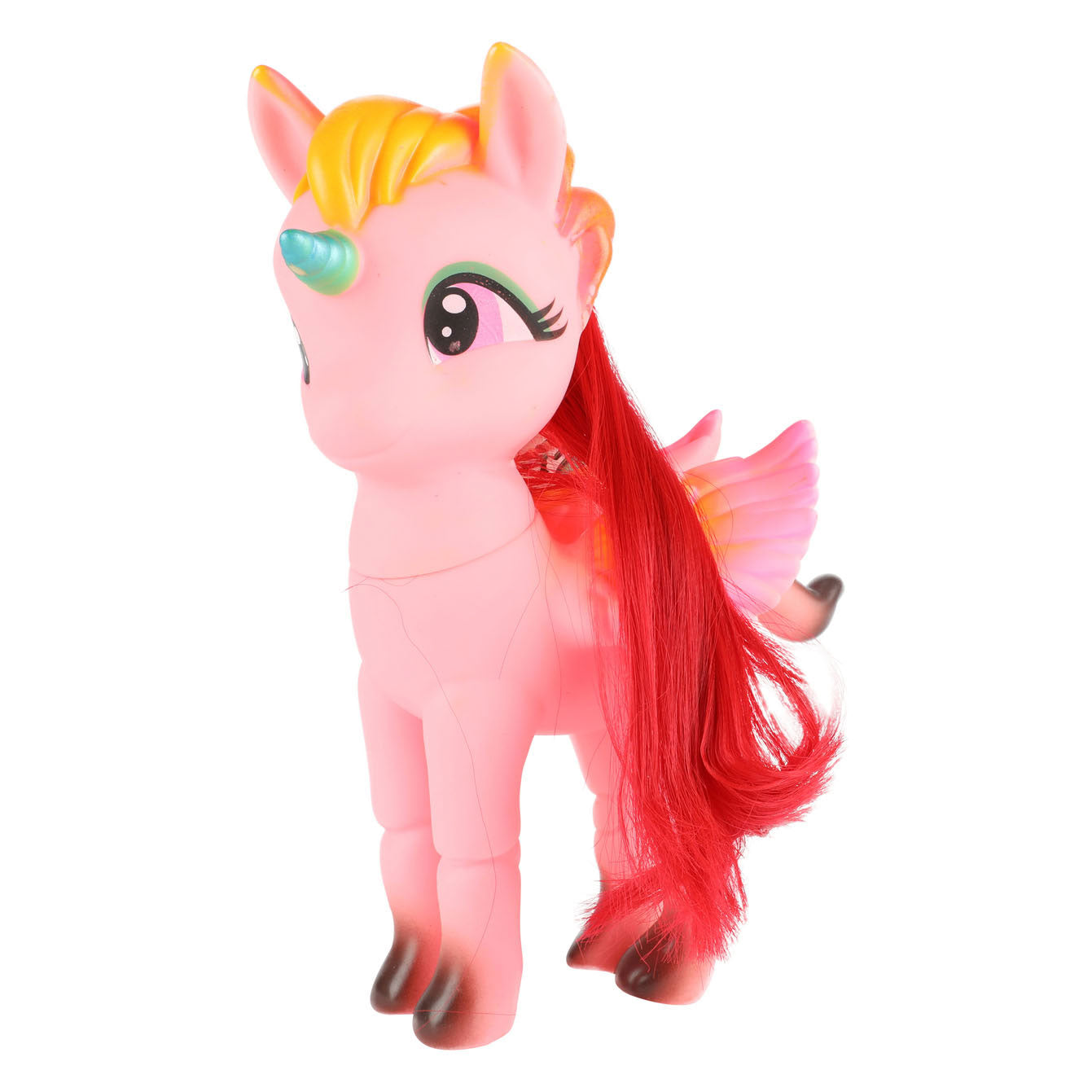 Toi-toys eenhoorn junior 13 cm wit