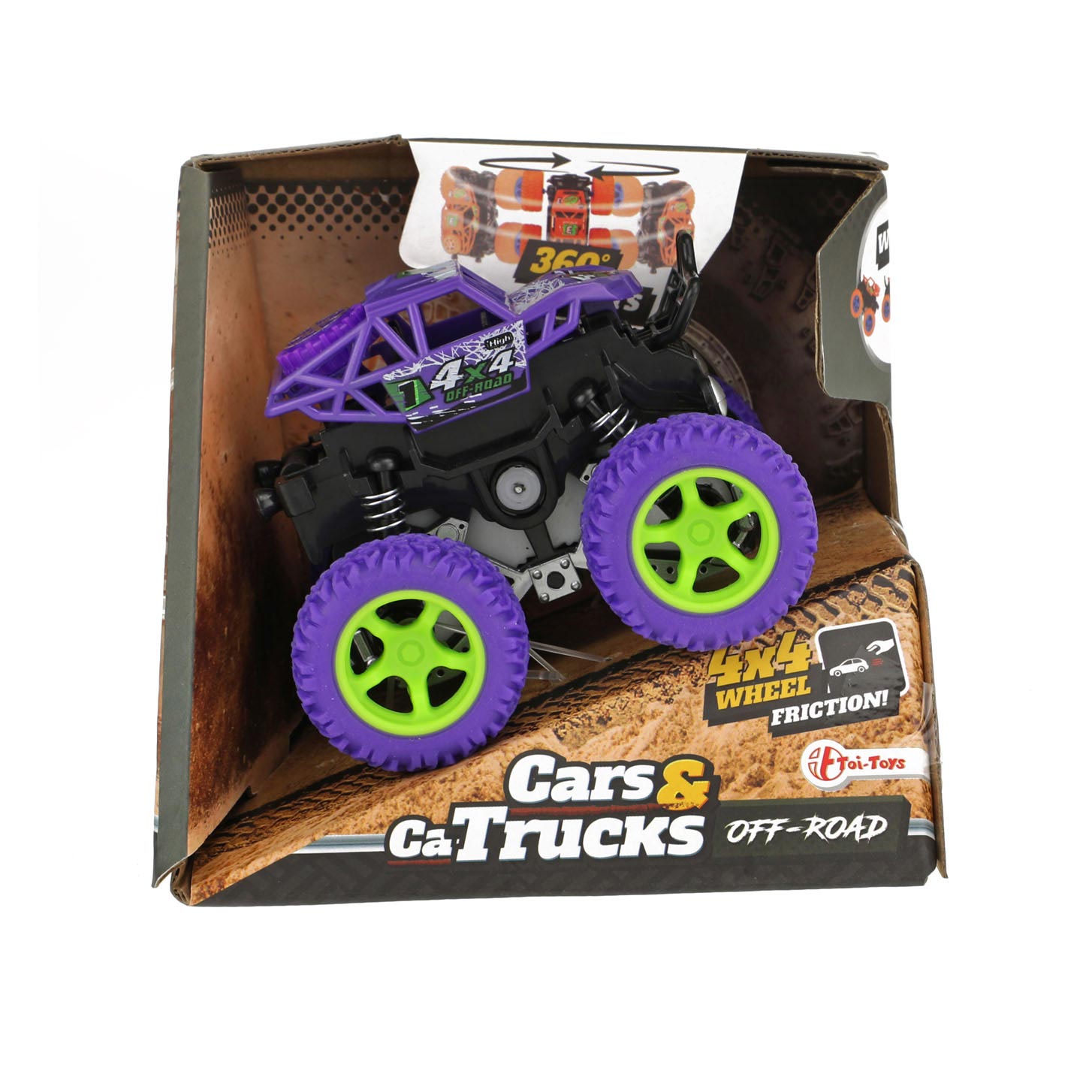 Frictie Monstertruck Stunt 360