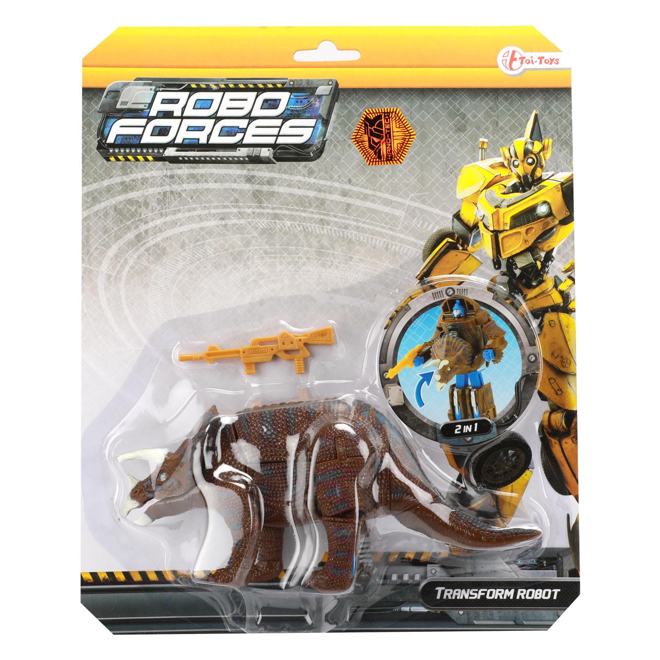 Twisk Roboforces Transforming Robot Dino 30115z