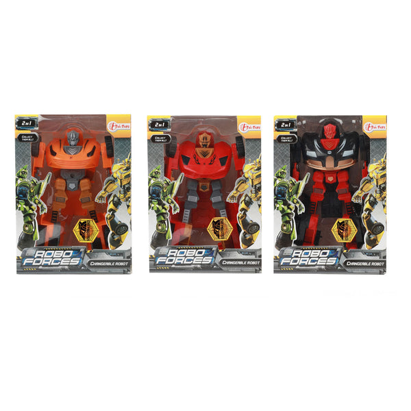 Toi-toys veranderrobot speelgoedauto actiefiguur multicolor voor kinderen.