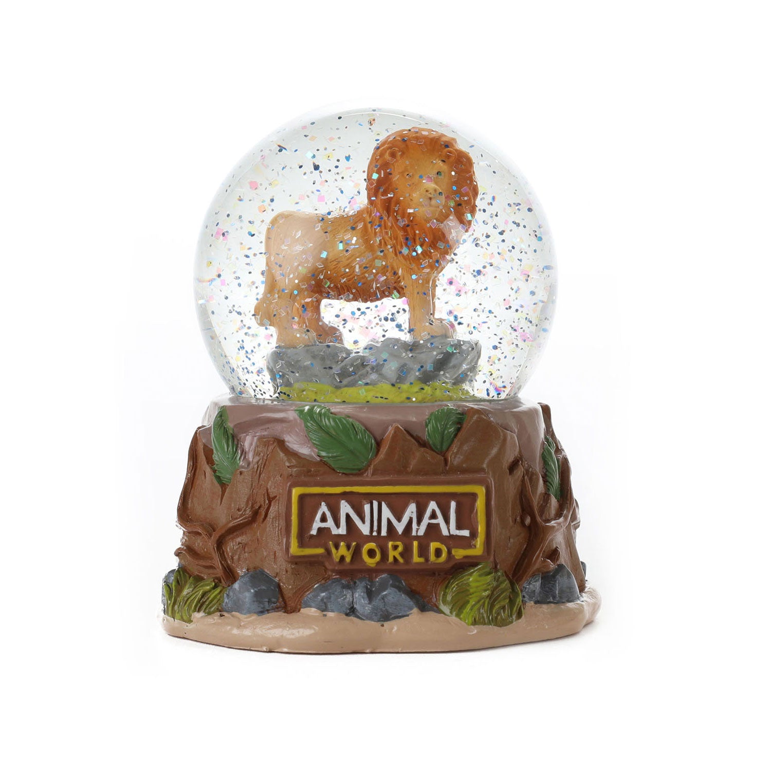 Toi-Toys Dierenwereld Sneeuwbol Wild Dier