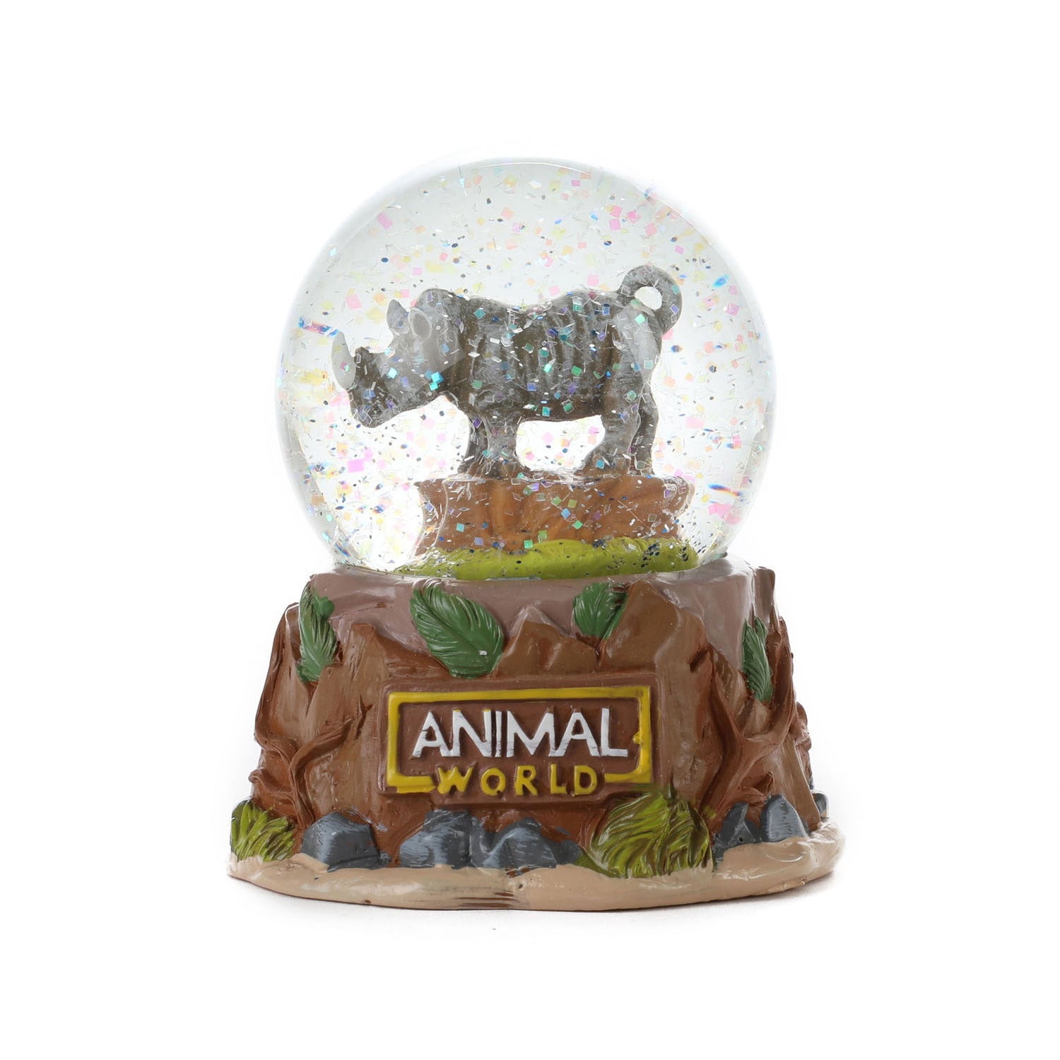 Toi-Toys Dierenwereld Sneeuwbol Wild Dier
