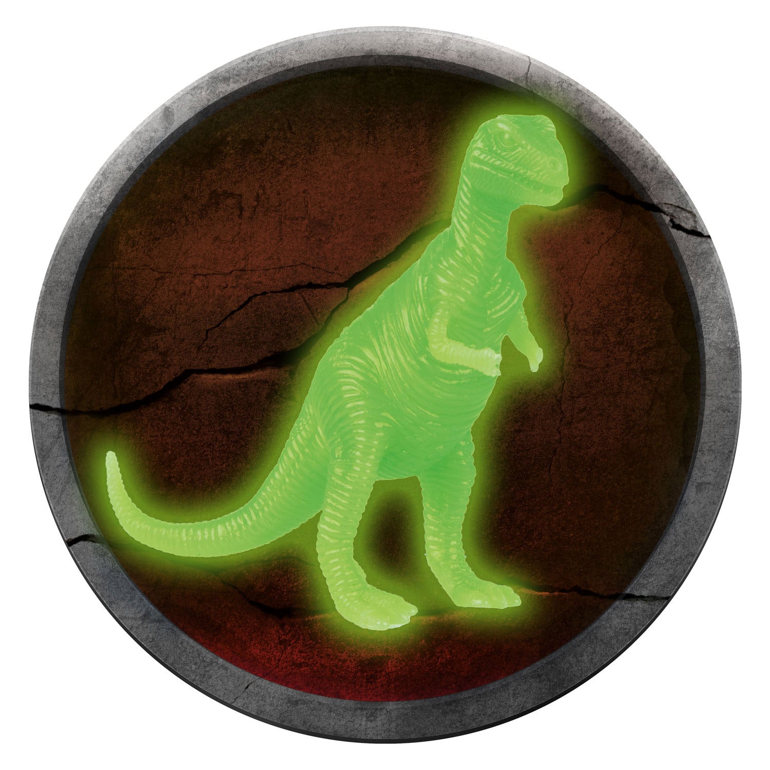 World of Dinosaurs Glowin' in the Dark Dino, 4e.