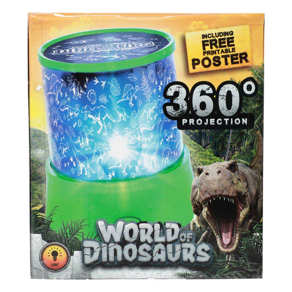 Wereld van Dinosaurussen Projectielamp Dino