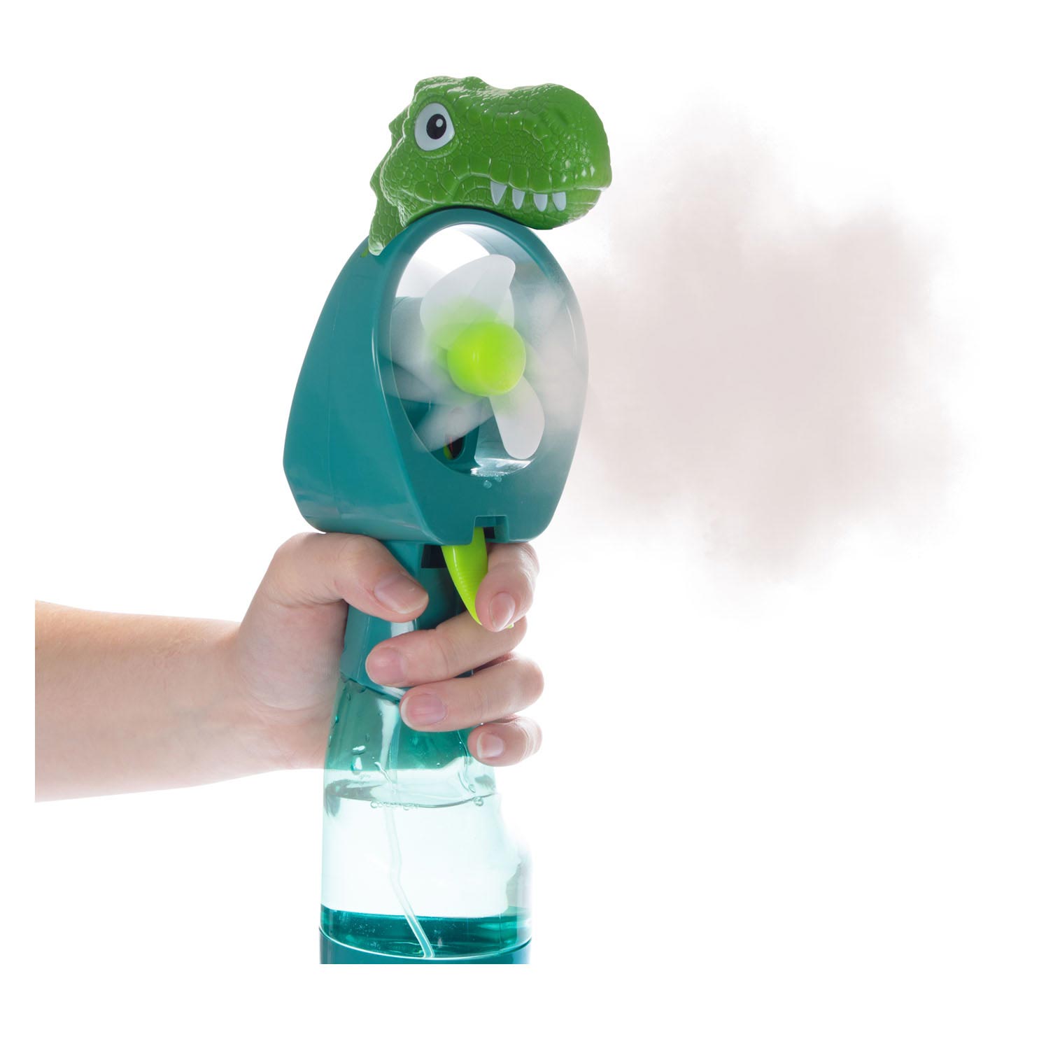 Toi-toys world of dinosaurs handventilator en sproeier dino