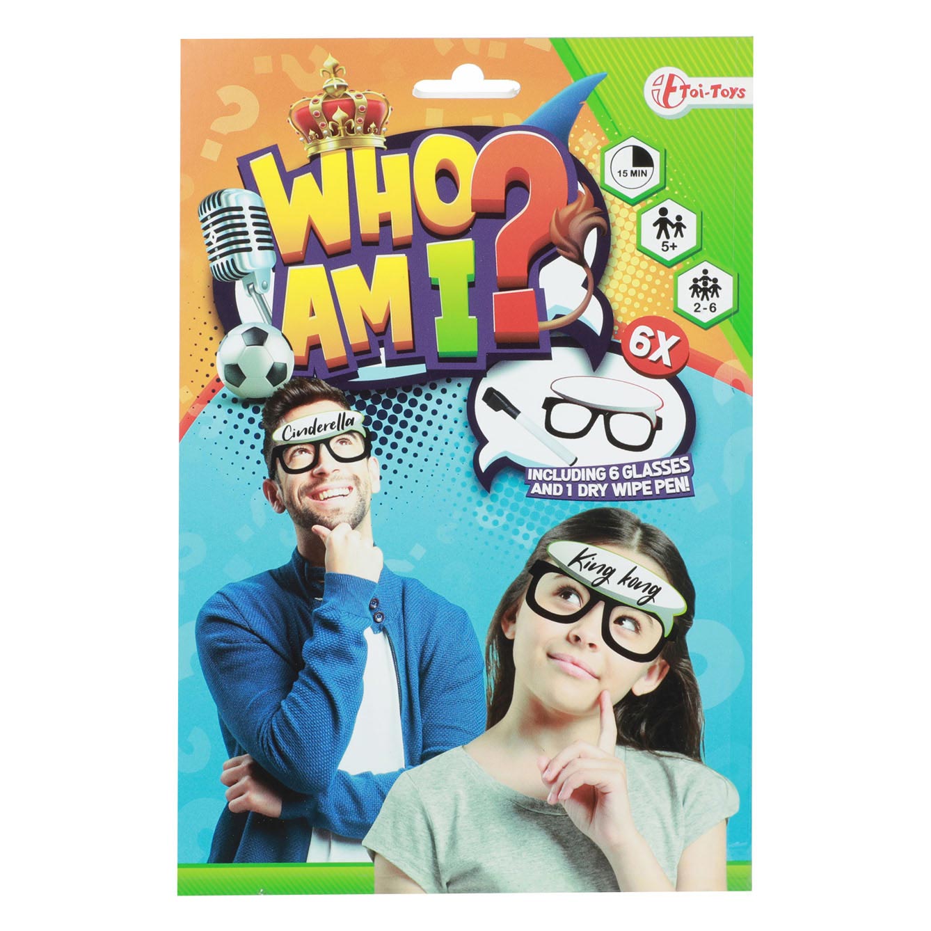 Toi-toys wie ben ik gezelschapsspel