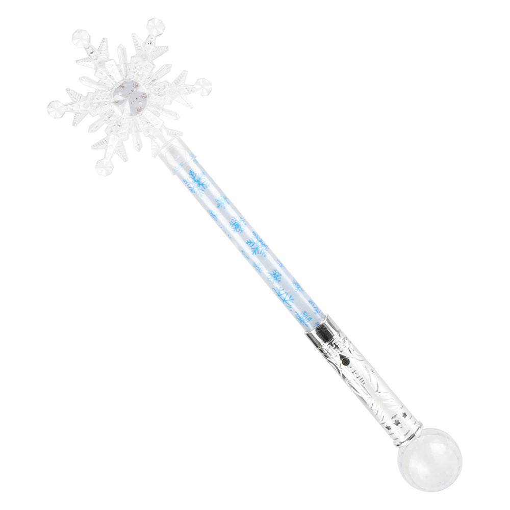 Toi-toys ijsprinses toverstaf sneeuwvlok met licht