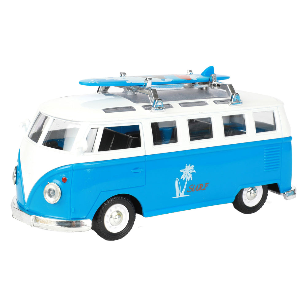 Pullback Retro Bus met Licht en Geluid